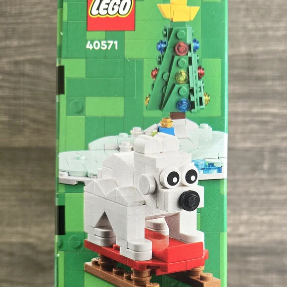 NIB-LEGO Holiday Set. 40642, 40571, 40640- Nutcracker Polar Bears Ginger Bread - Picture 10 of 14